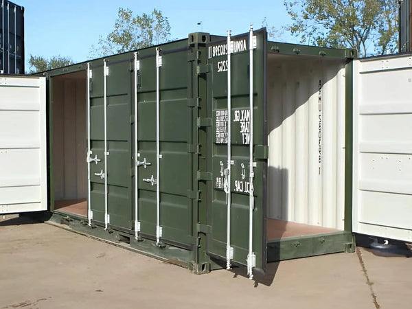 New 20ft Standard Side Door Shipping Container, view 2