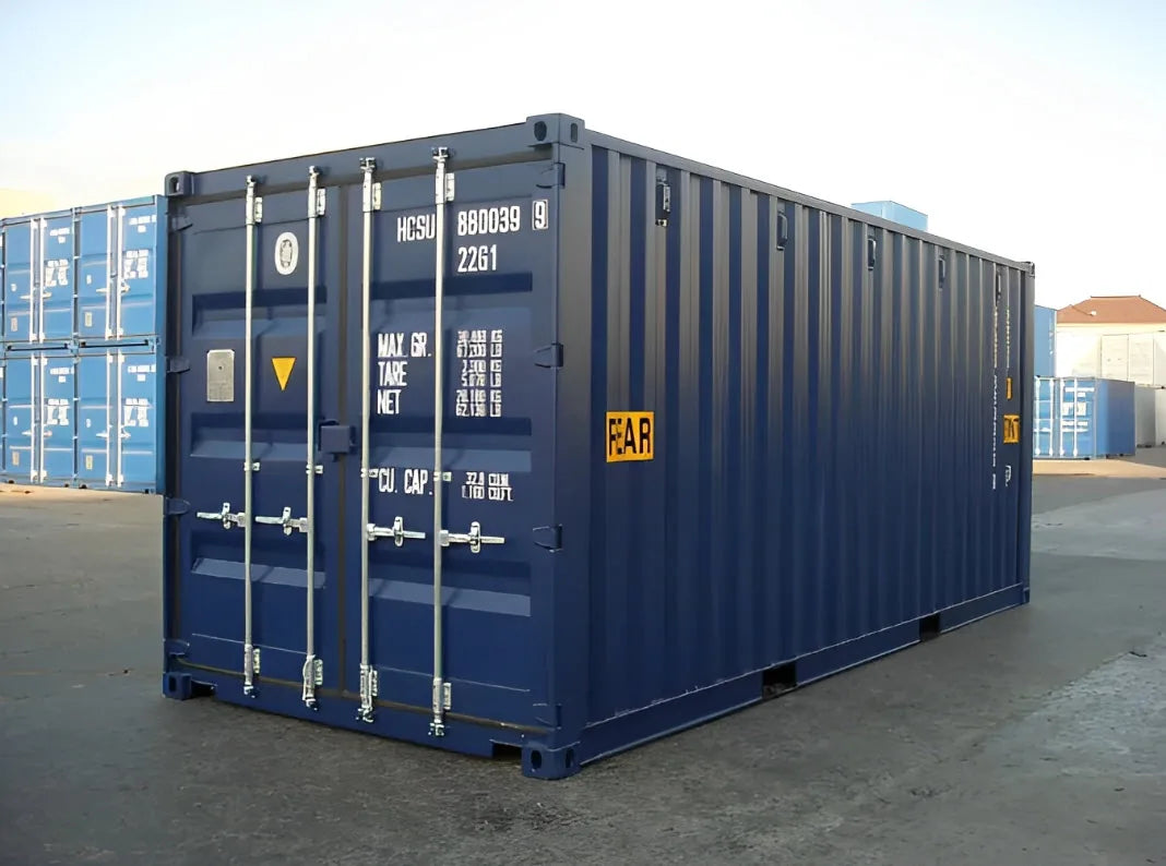 New 20ft Double Door Shipping Container, view 2 New 20ft Double Door Shipping Container, view 2
