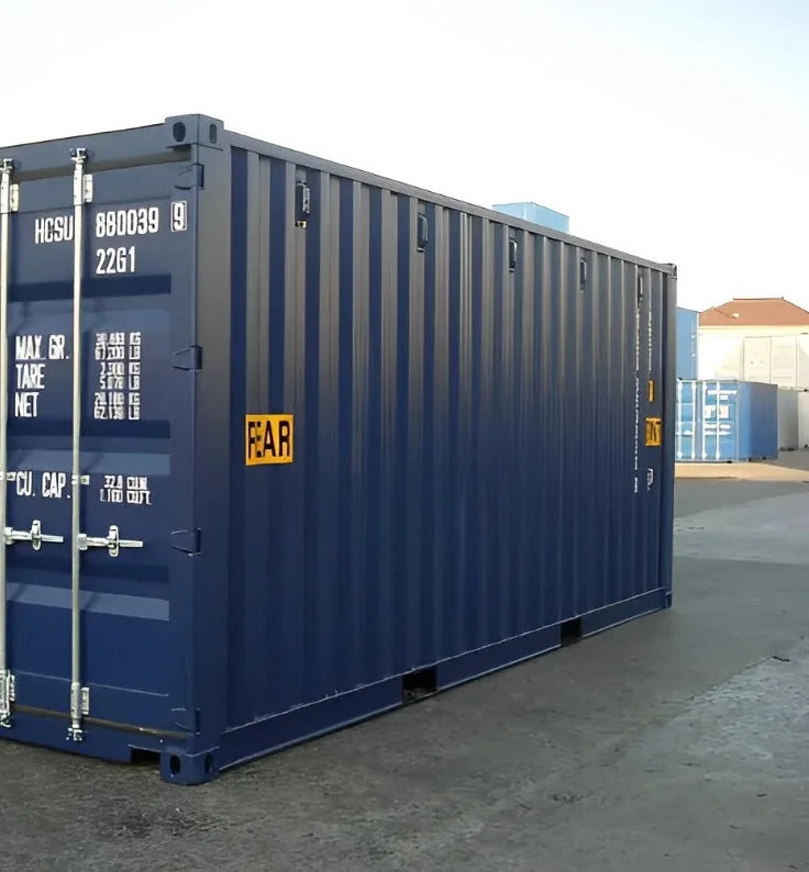 New 20ft Double Door Shipping Container, view 4 New 20ft Double Door Shipping Container, view 4
