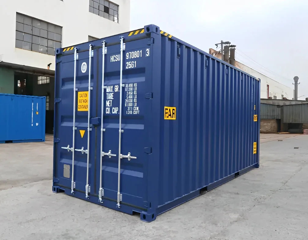 New 20ft Double Door Shipping Container, view 4 New 20ft Double Door Shipping Container, view 4