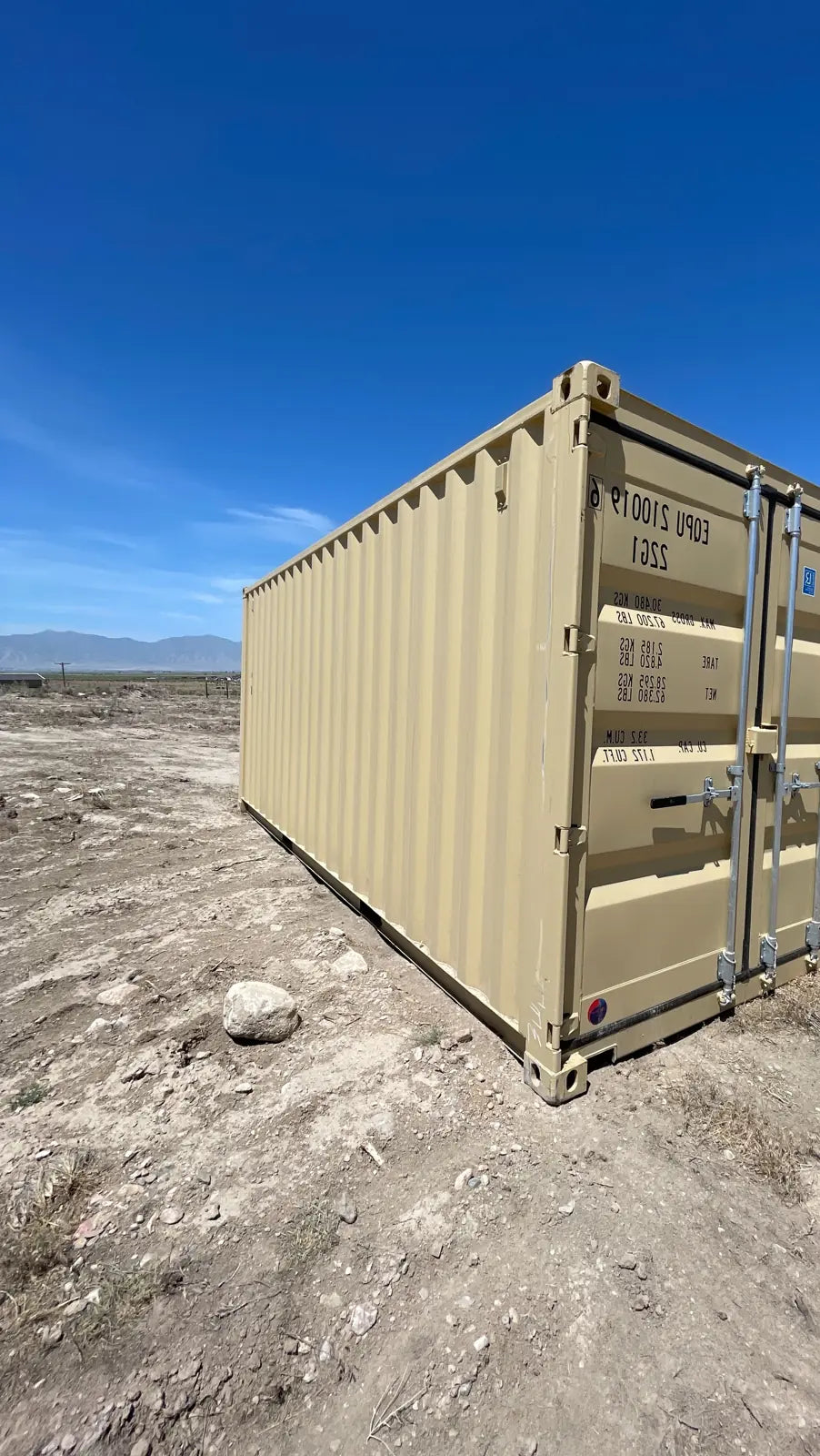 New 20ft Standard Shipping Container, view 5 New 20ft Standard Shipping Container, view 5