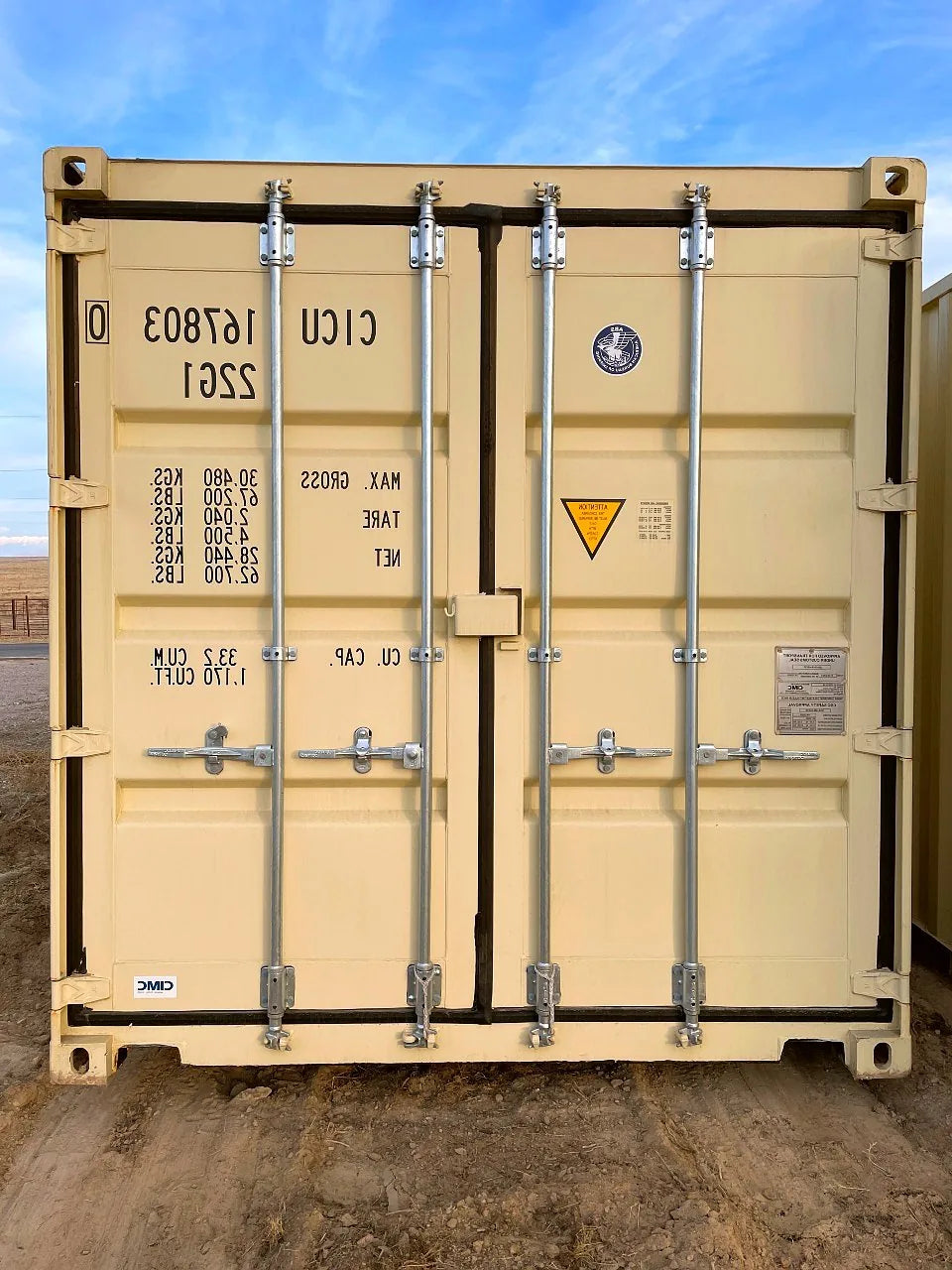 New 20ft Standard Shipping Container, view 2 New 20ft Standard Shipping Container, view 2