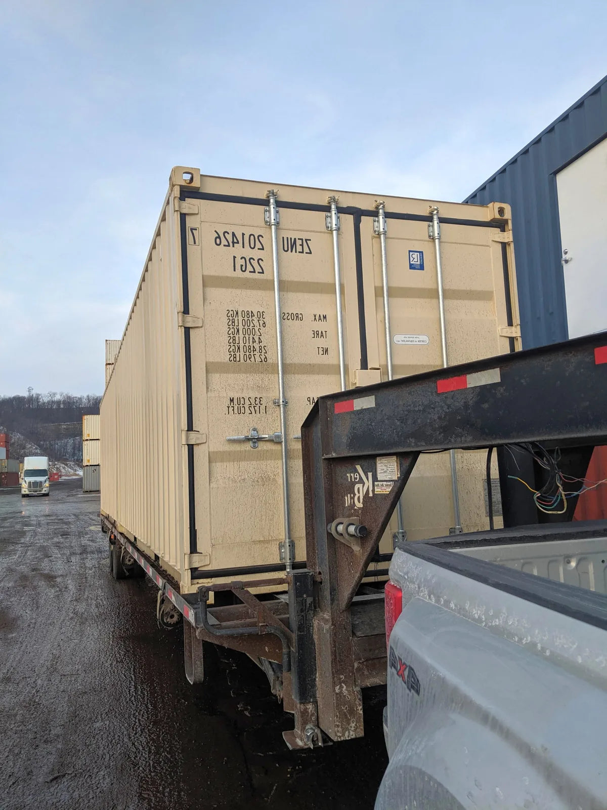 New 20ft Standard Shipping Container, view 3 New 20ft Standard Shipping Container, view 3