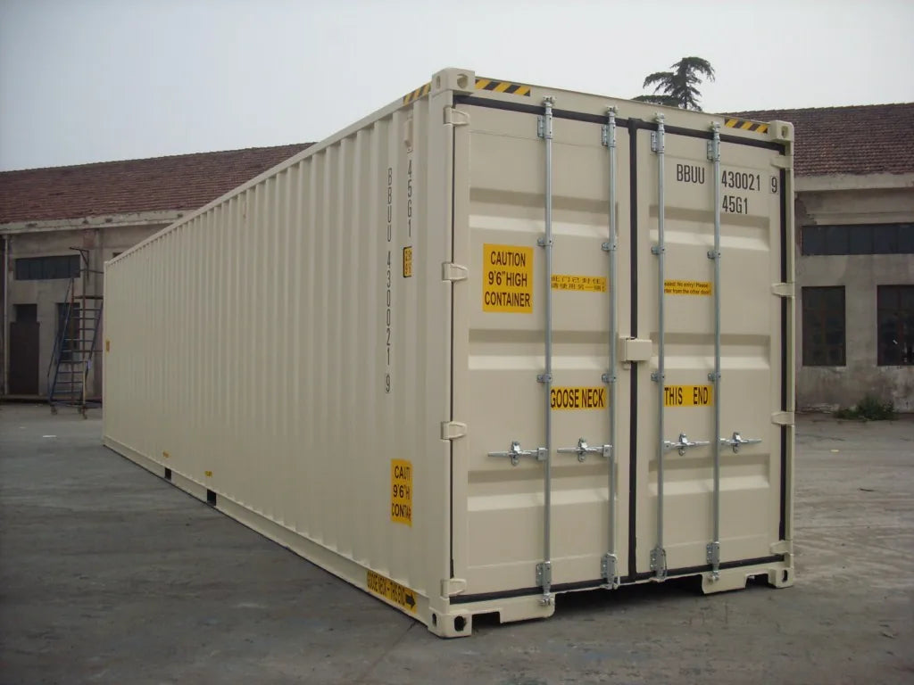 New 40ft Double Door High Cube Shipping Container, view 2 New 40ft Double Door High Cube Shipping Container, view 2