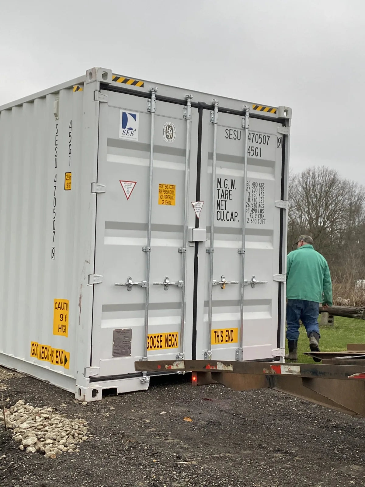 New 40ft High Cube Shipping Container, view 2 New 40ft High Cube Shipping Container, view 2