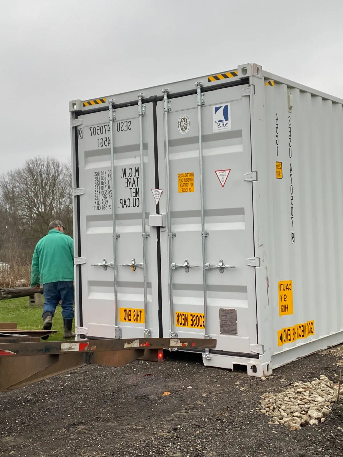 New 40ft High Cube Shipping Container, view 5 New 40ft High Cube Shipping Container, view 5