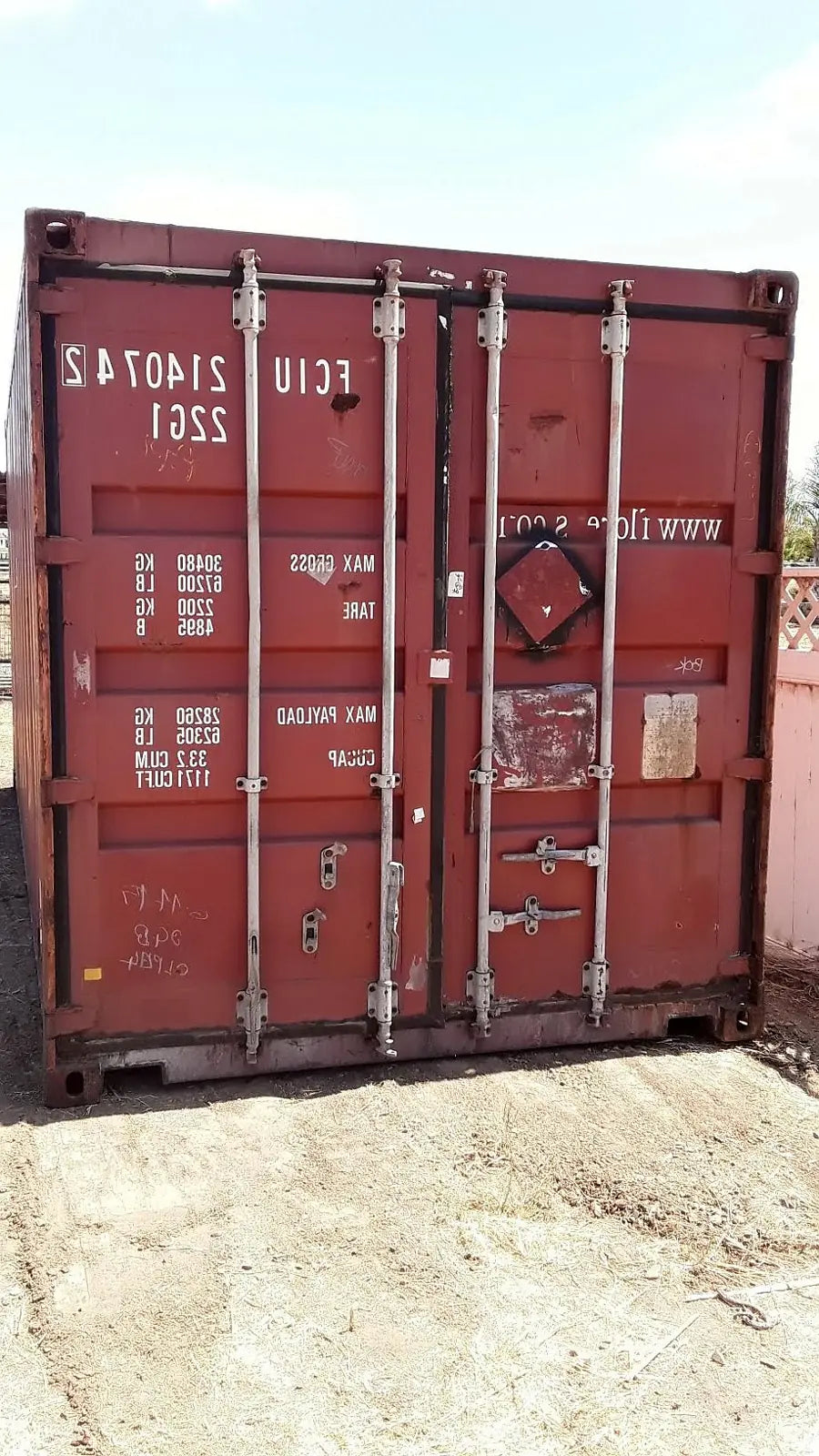 Used 20ft Standard Shipping Container Used 20ft Standard Shipping Container