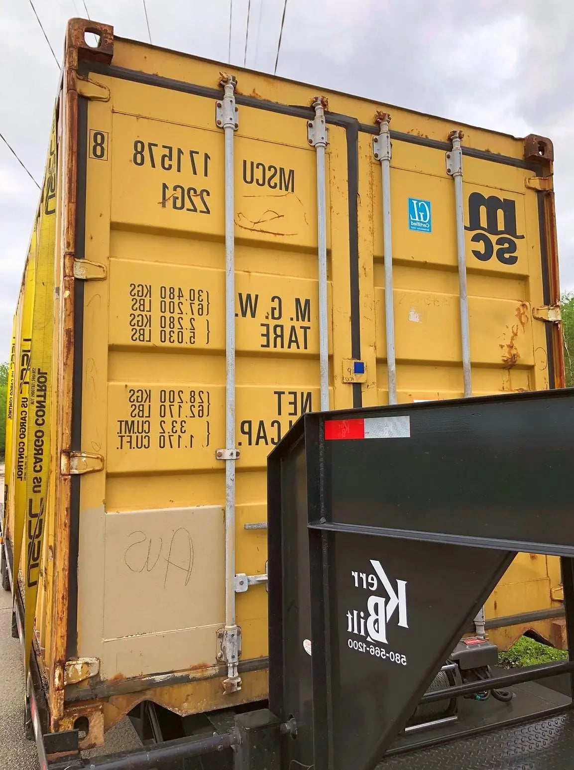 Used 20ft Standard Shipping Container, view 3 Used 20ft Standard Shipping Container, view 3