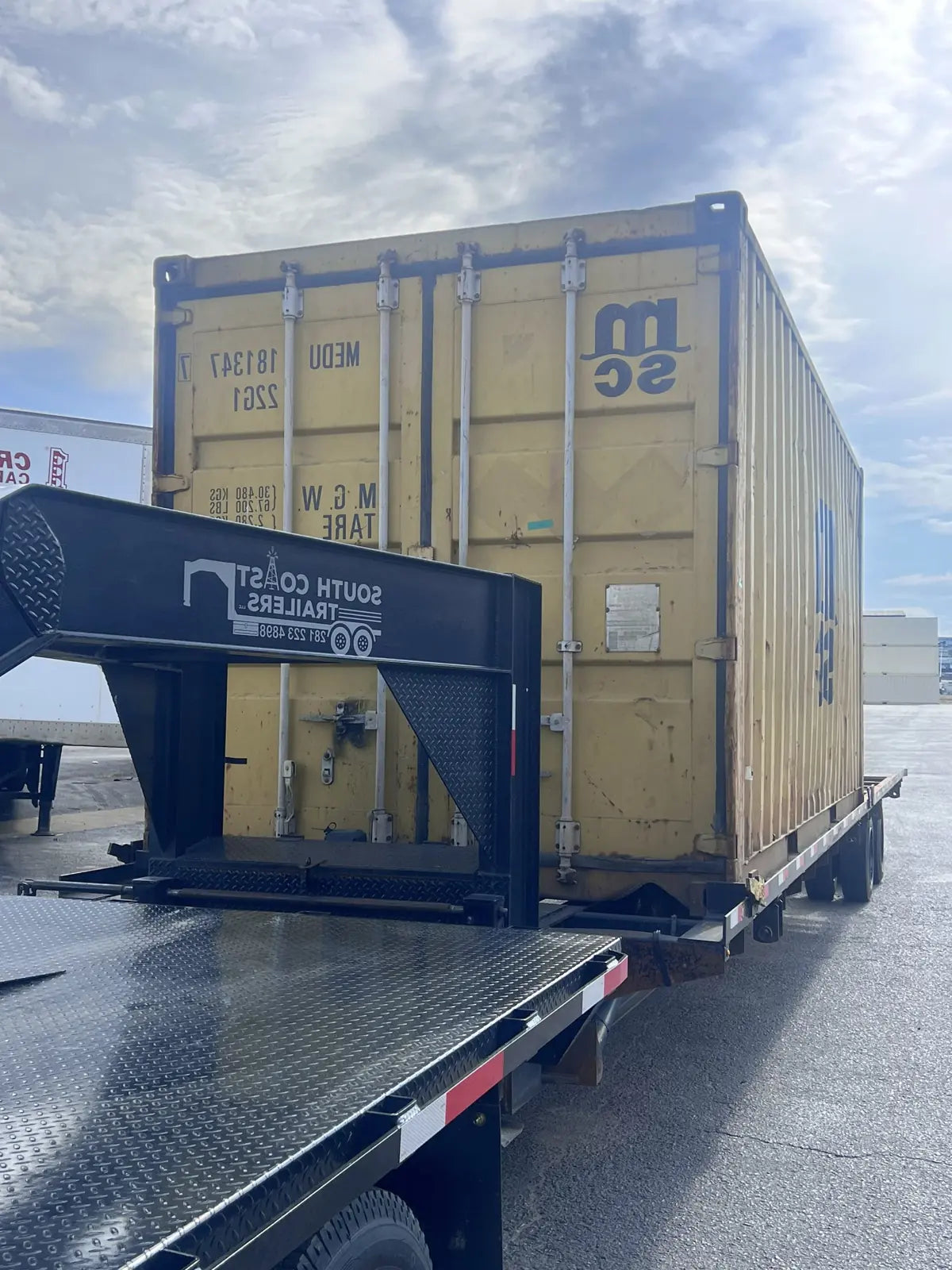 Used 20ft Standard Shipping Container, view 2 Used 20ft Standard Shipping Container, view 2