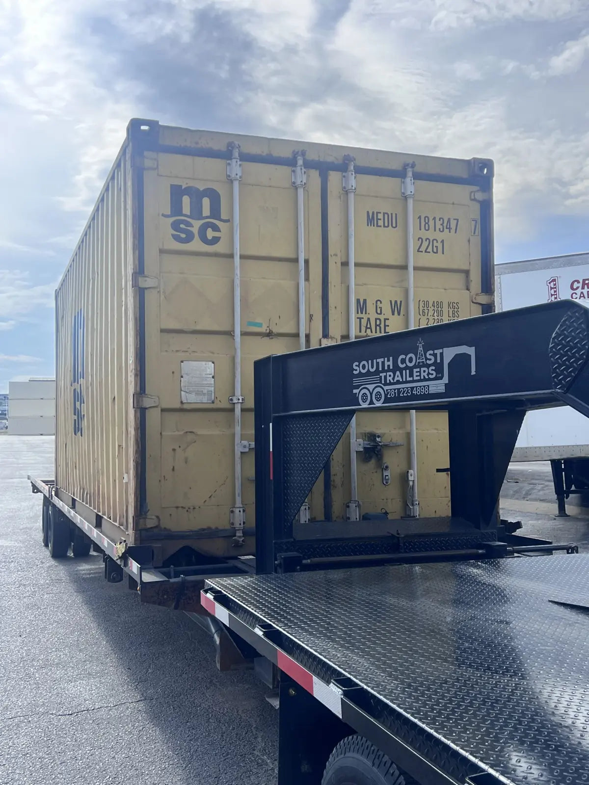 Used 20ft Standard Shipping Container, view 4 Used 20ft Standard Shipping Container, view 4