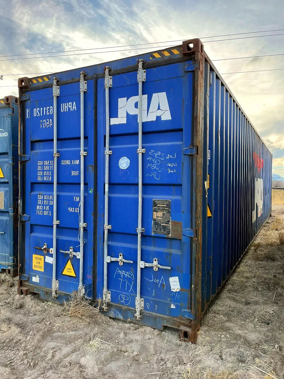 Used 40ft High Cube Shipping Container, view 4 Used 40ft High Cube Shipping Container, view 4
