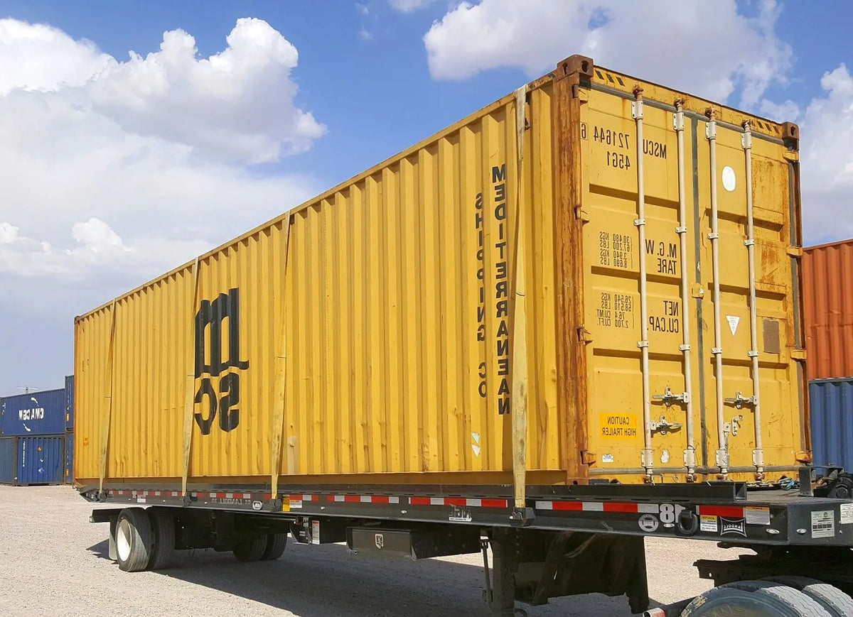 Used 40ft High Cube Shipping Container, view 3 Used 40ft High Cube Shipping Container, view 3
