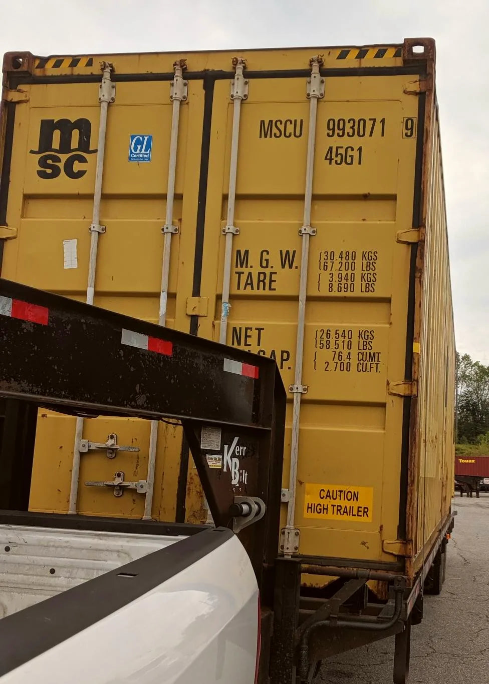 Used 40ft High Cube Shipping Container, view 2 Used 40ft High Cube Shipping Container, view 2