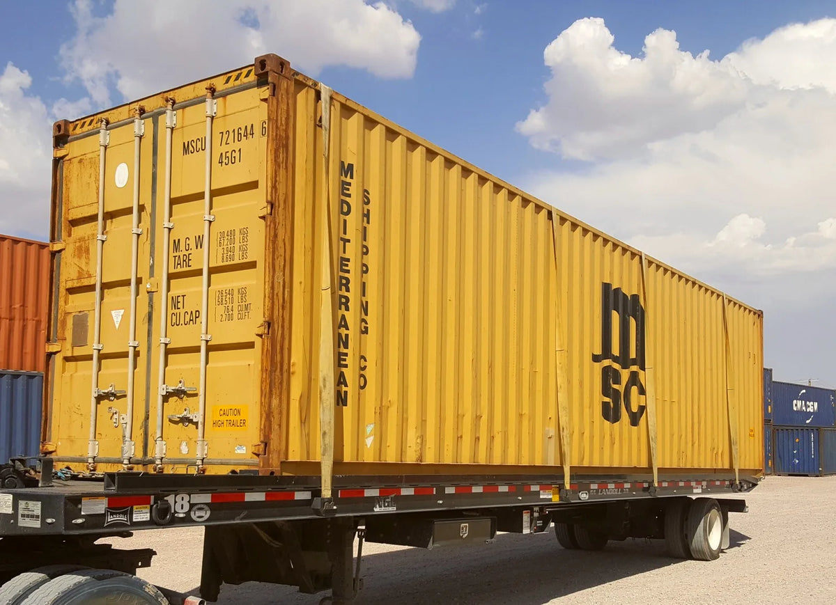 Used 40ft High Cube Shipping Container, view 3 Used 40ft High Cube Shipping Container, view 3