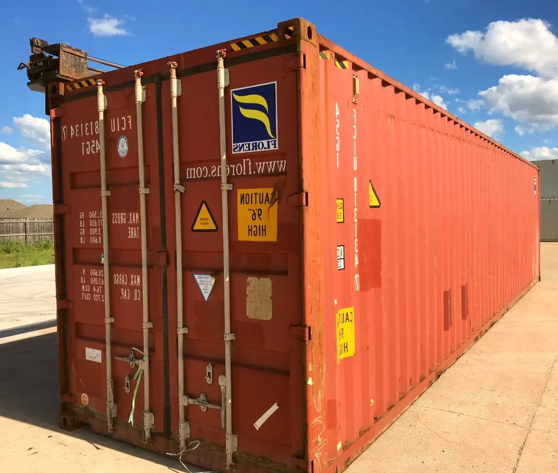 Used 40ft High Cube Shipping Container, view 3 Used 40ft High Cube Shipping Container, view 3