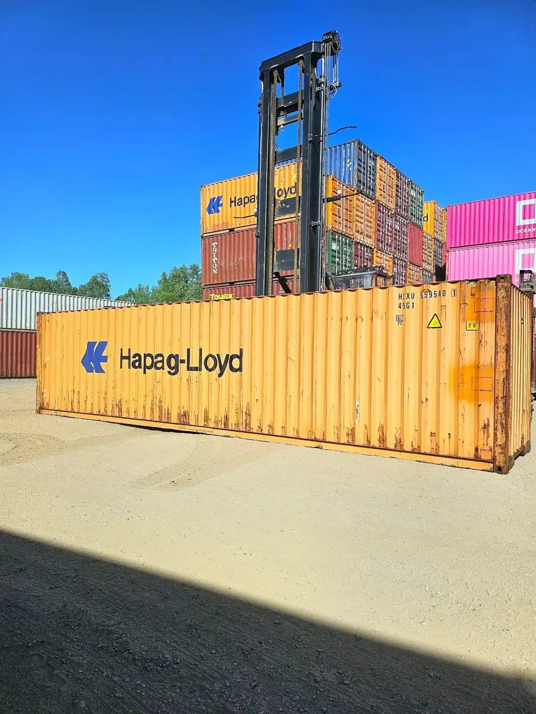 Used 40ft High Cube Shipping Container, view 5 Used 40ft High Cube Shipping Container, view 5