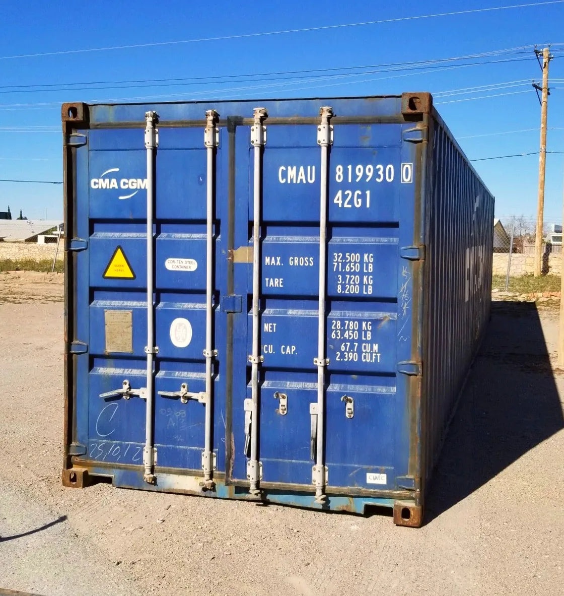 Used 40ft Standard Shipping Container Used 40ft Standard Shipping Container
