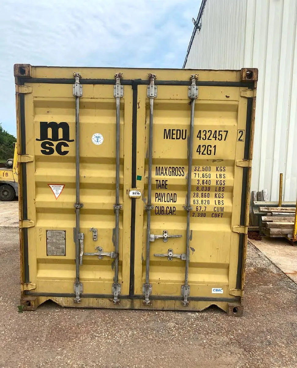 Used 40ft Standard Shipping Container, view 2 Used 40ft Standard Shipping Container, view 2