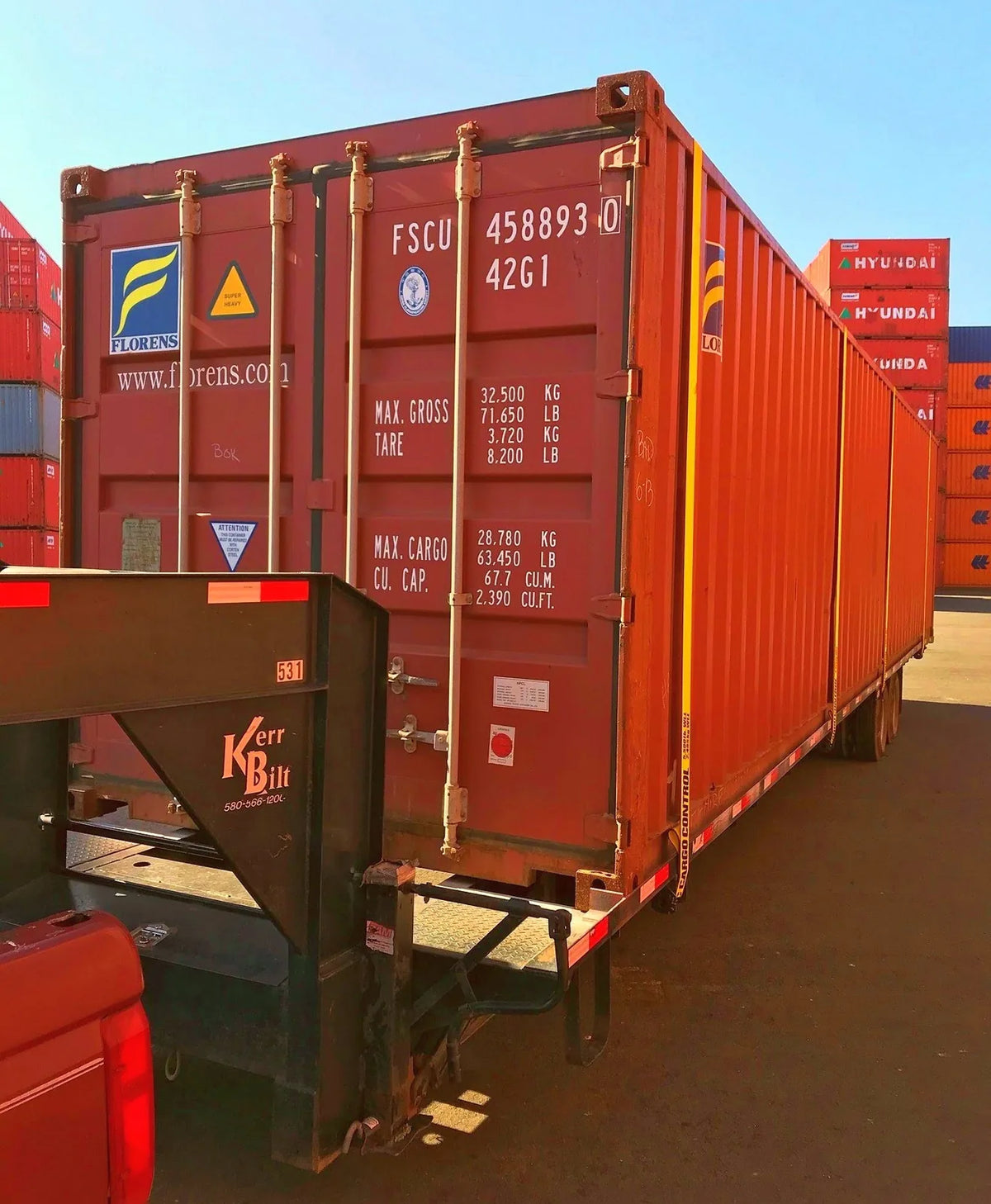 Used 40ft Standard Shipping Container, view 6 Used 40ft Standard Shipping Container, view 6