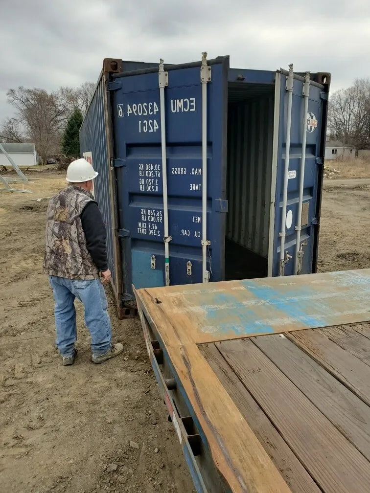 Used 40ft Standard Shipping Container, view 6 Used 40ft Standard Shipping Container, view 6