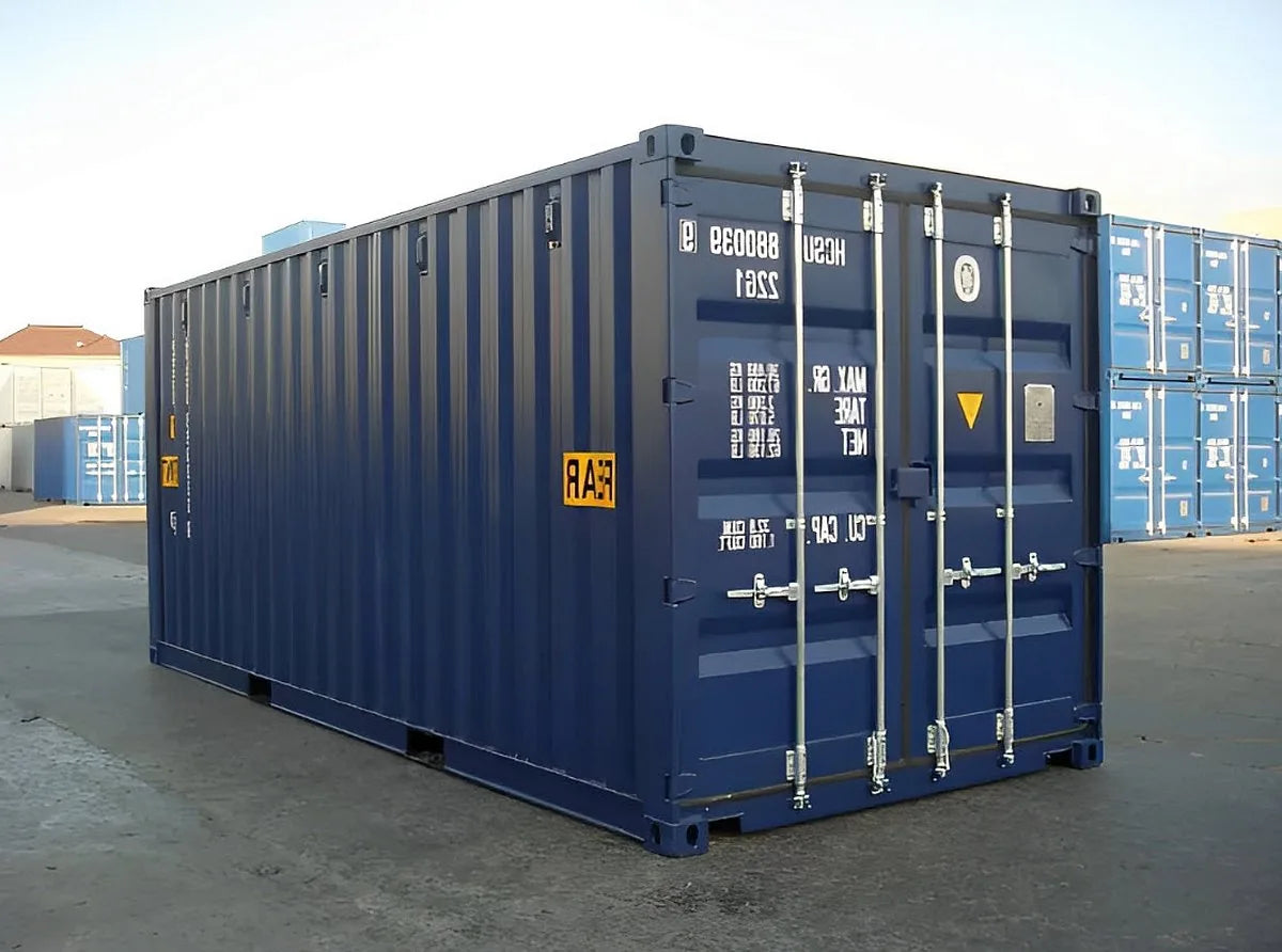 New 20ft Double Door Shipping Container, view 3