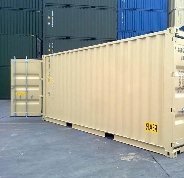 New 20ft Double Door Shipping Container, view 3