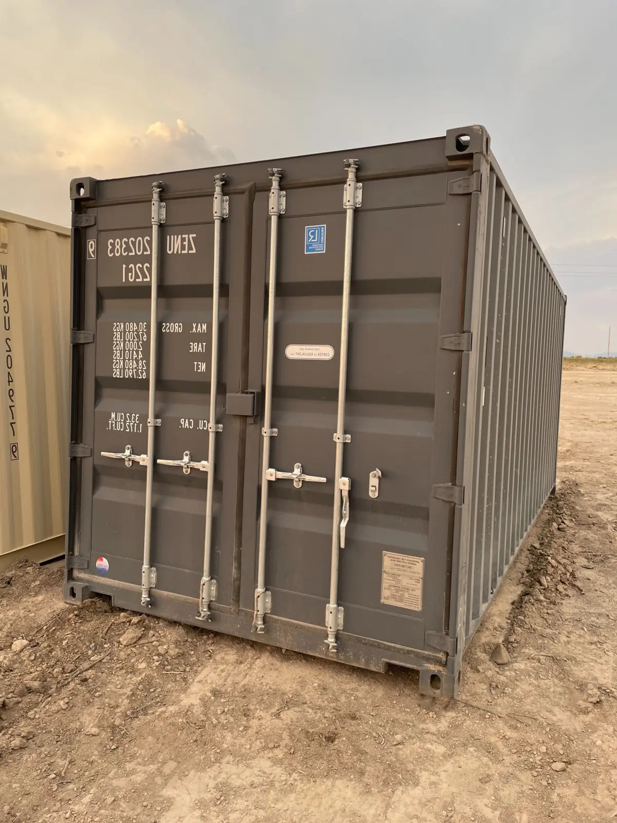 New 20ft Standard Shipping Container, view 3