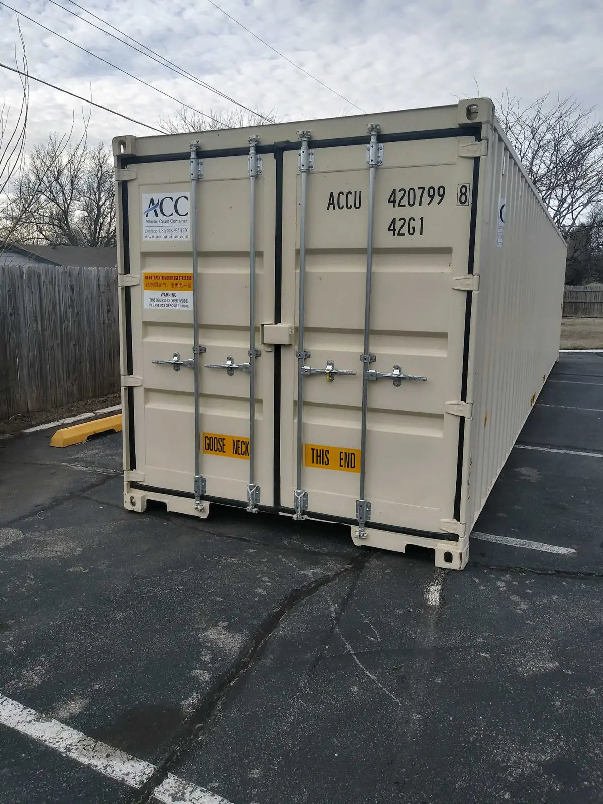 New 20ft Standard Shipping Container, view 6