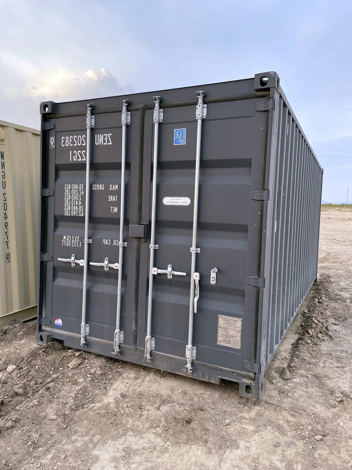 New 20ft Standard Shipping Container, view 2