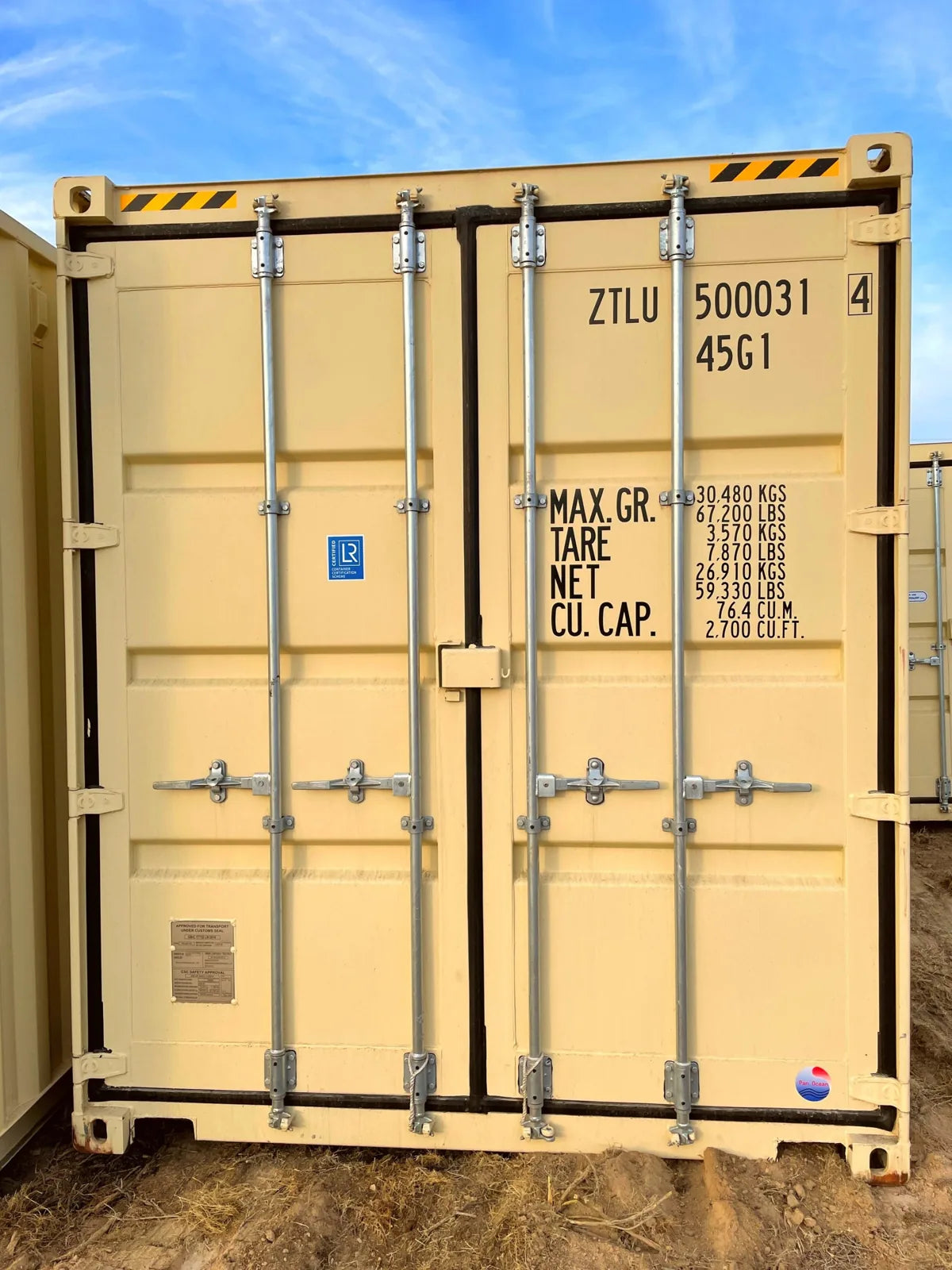 New 40ft High Cube Shipping Container, view 5