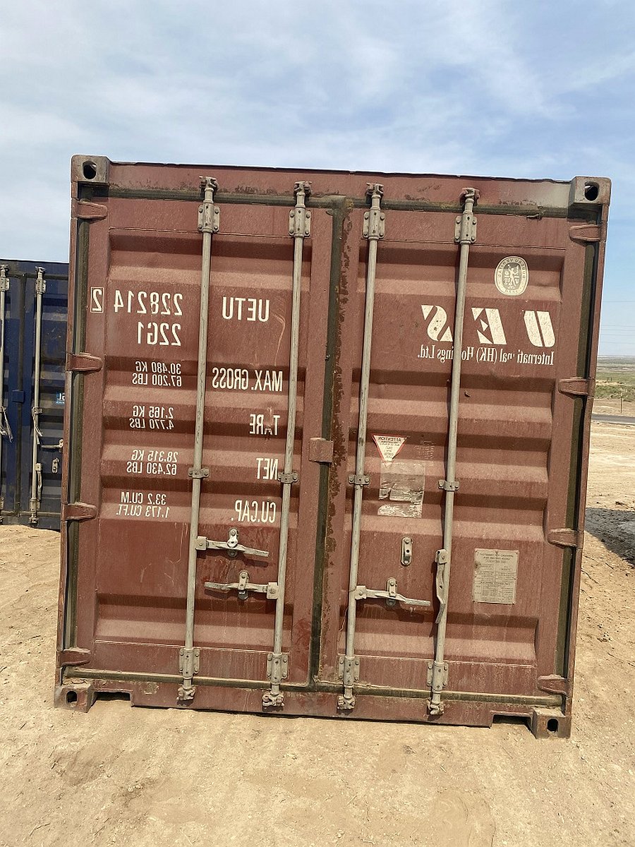 Used 20ft Standard Shipping Container