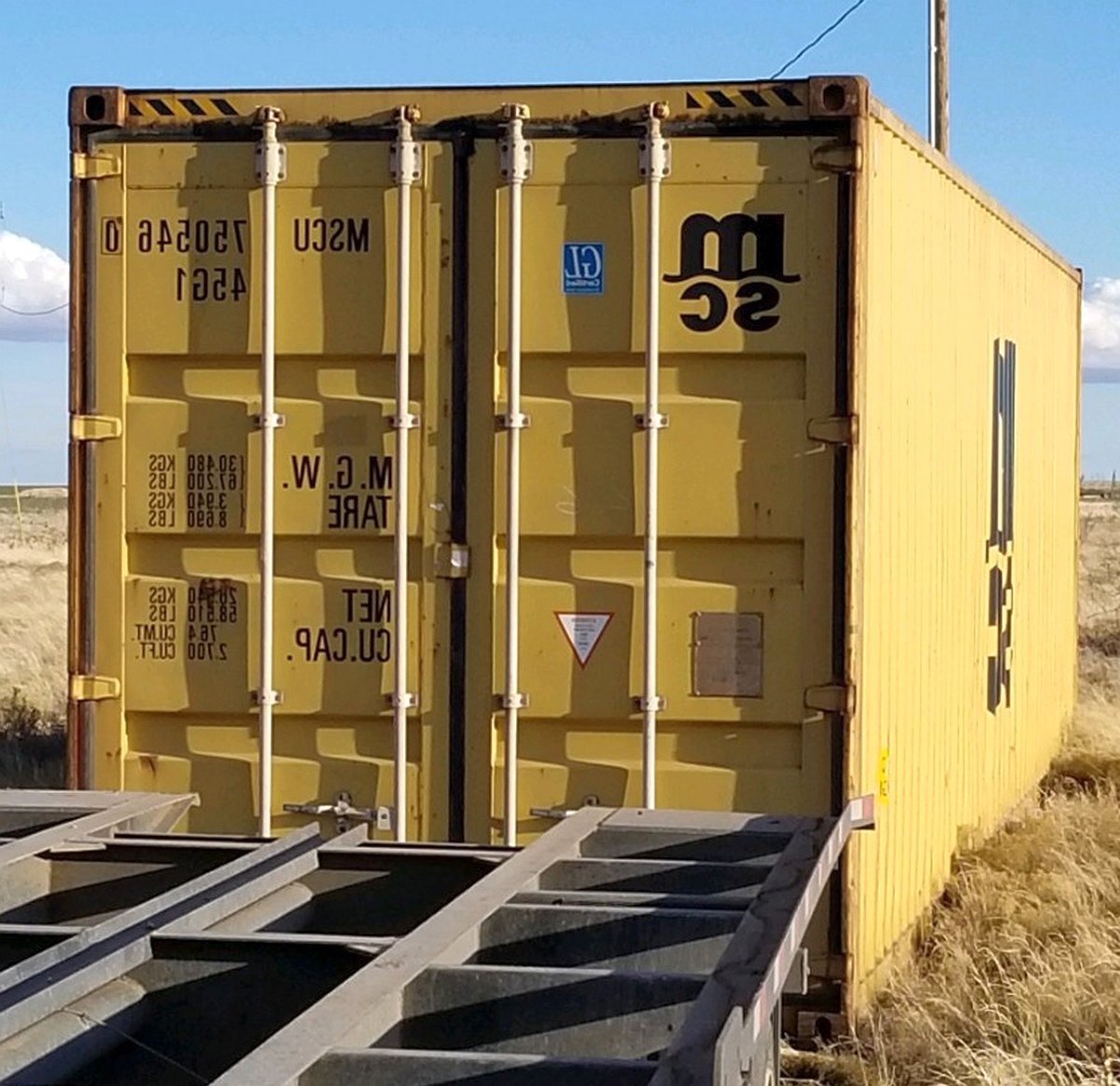 Used 20ft Standard Shipping Container