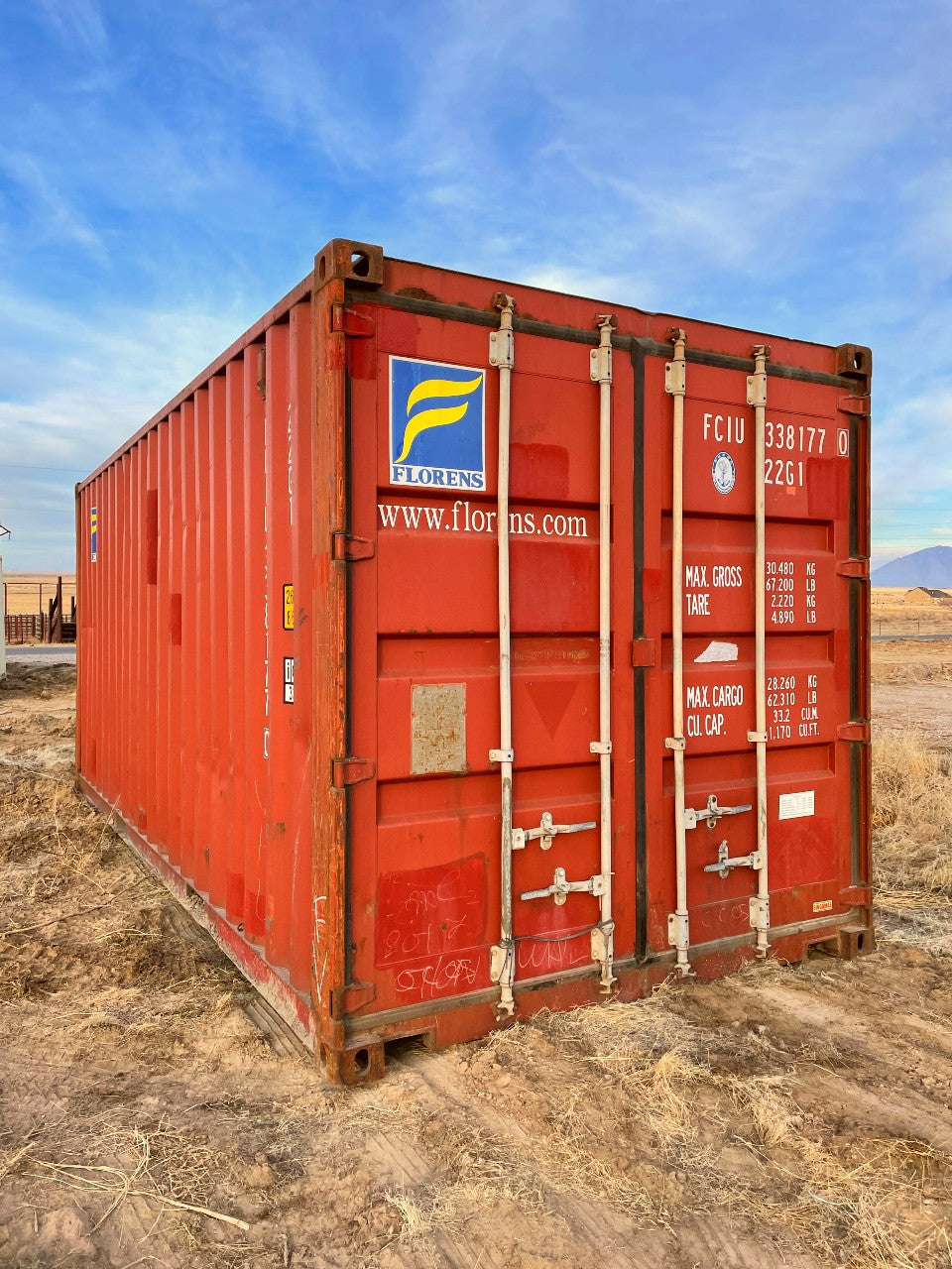 Used 20ft Standard Shipping Container