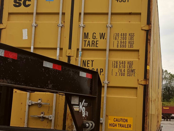 Used 40ft High Cube Shipping Container