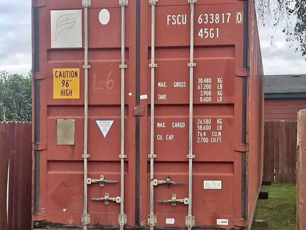 Used 40ft High Cube Shipping Container