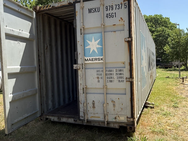 Used 40ft High Cube Shipping Container
