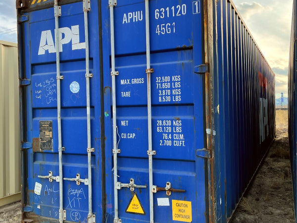 Used 40ft High Cube Shipping Container