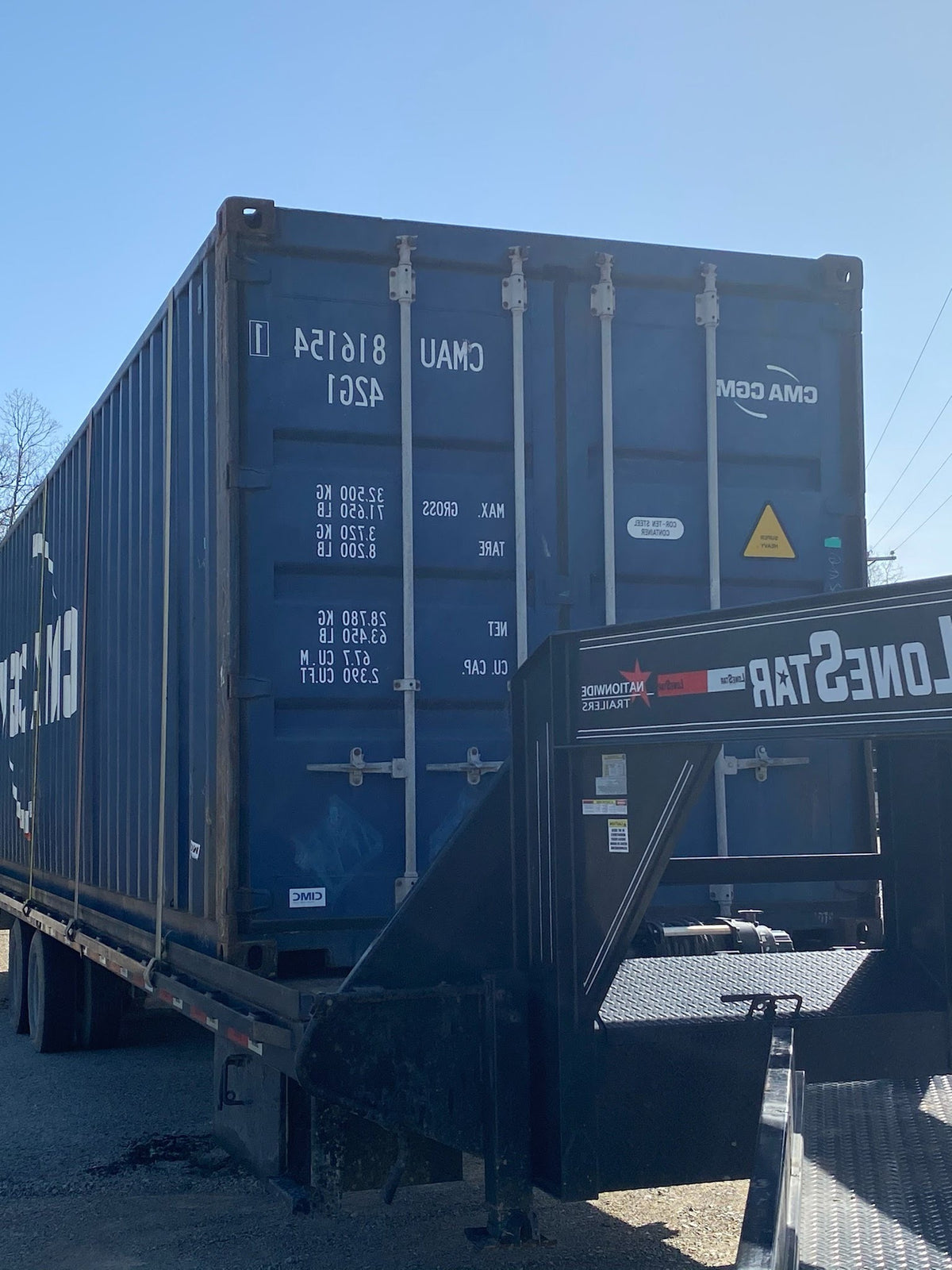 Used 40ft Standard Shipping Container