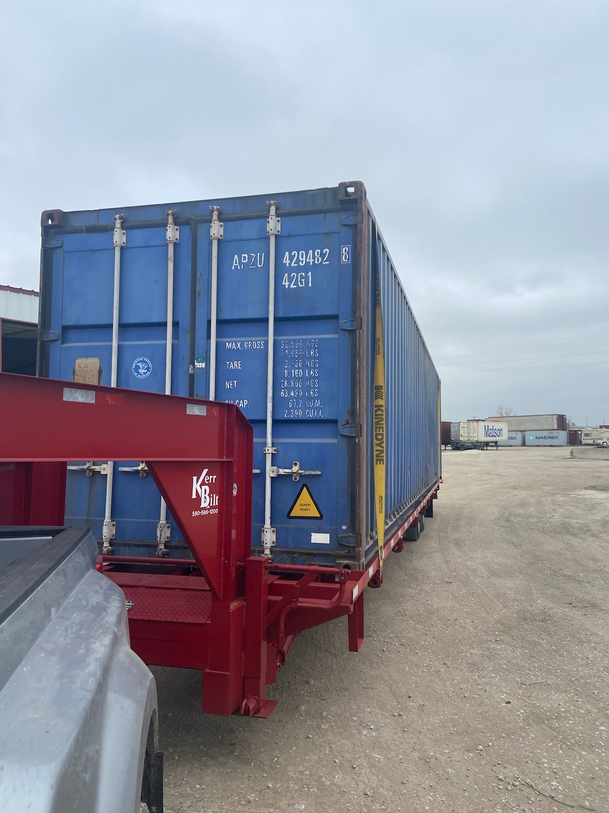 Used 40ft Standard Shipping Container