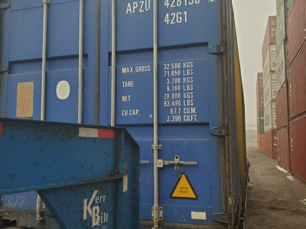 Used 40ft Standard Shipping Container