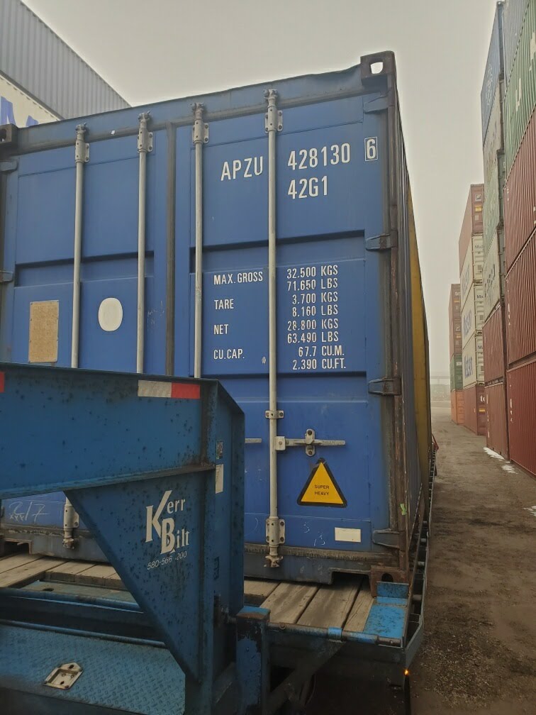 Used 40ft Standard Shipping Container
