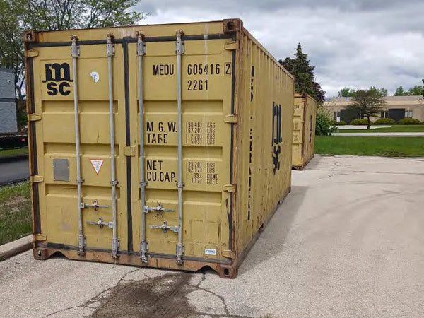 Used 20ft Standard Shipping Container