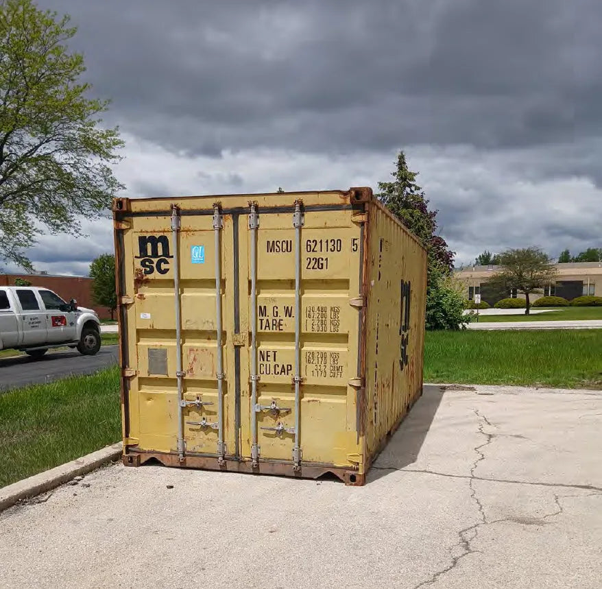 Used 20ft Standard Shipping Container