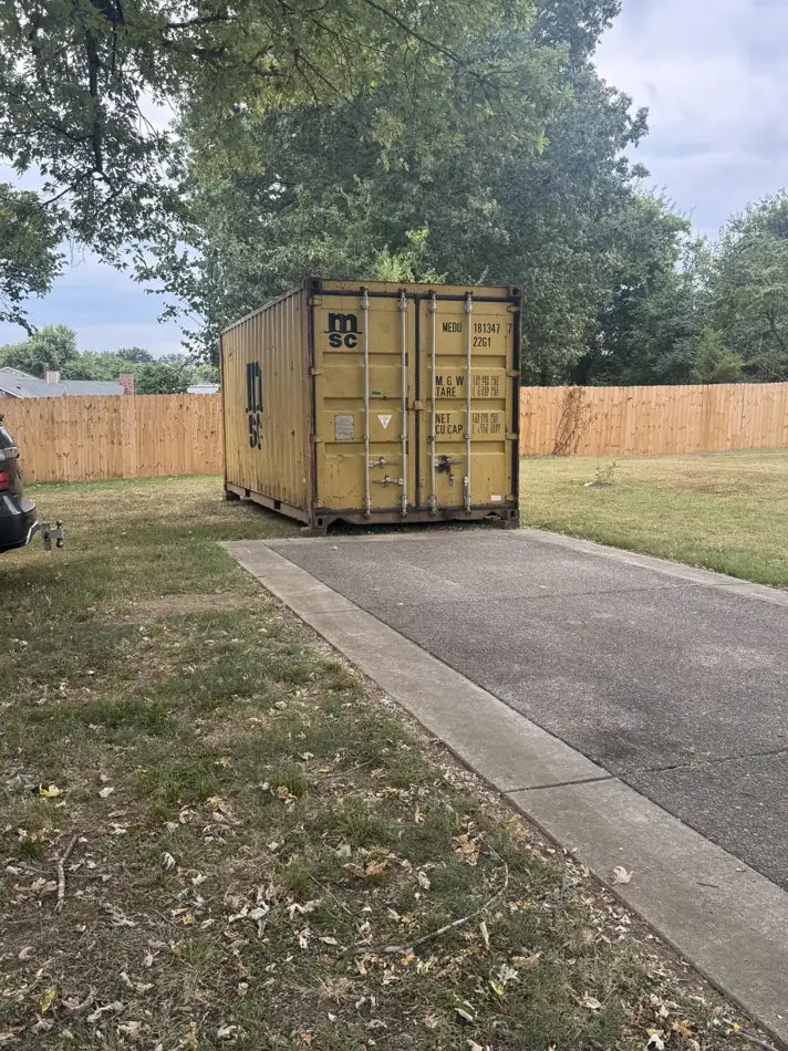 Used 20ft Standard Shipping Container