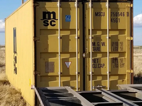 Used 20ft Standard Shipping Container