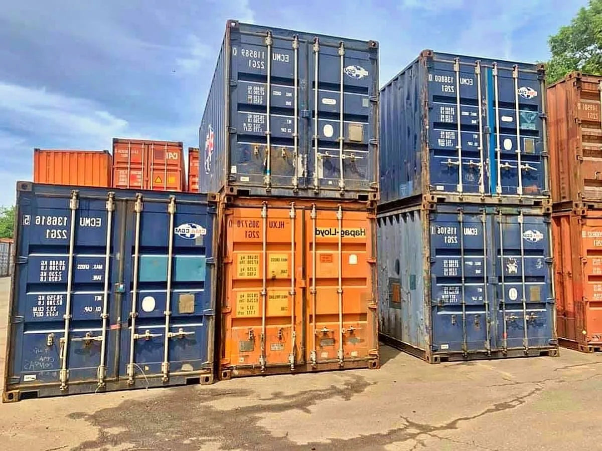 Used 20ft Standard Shipping Container