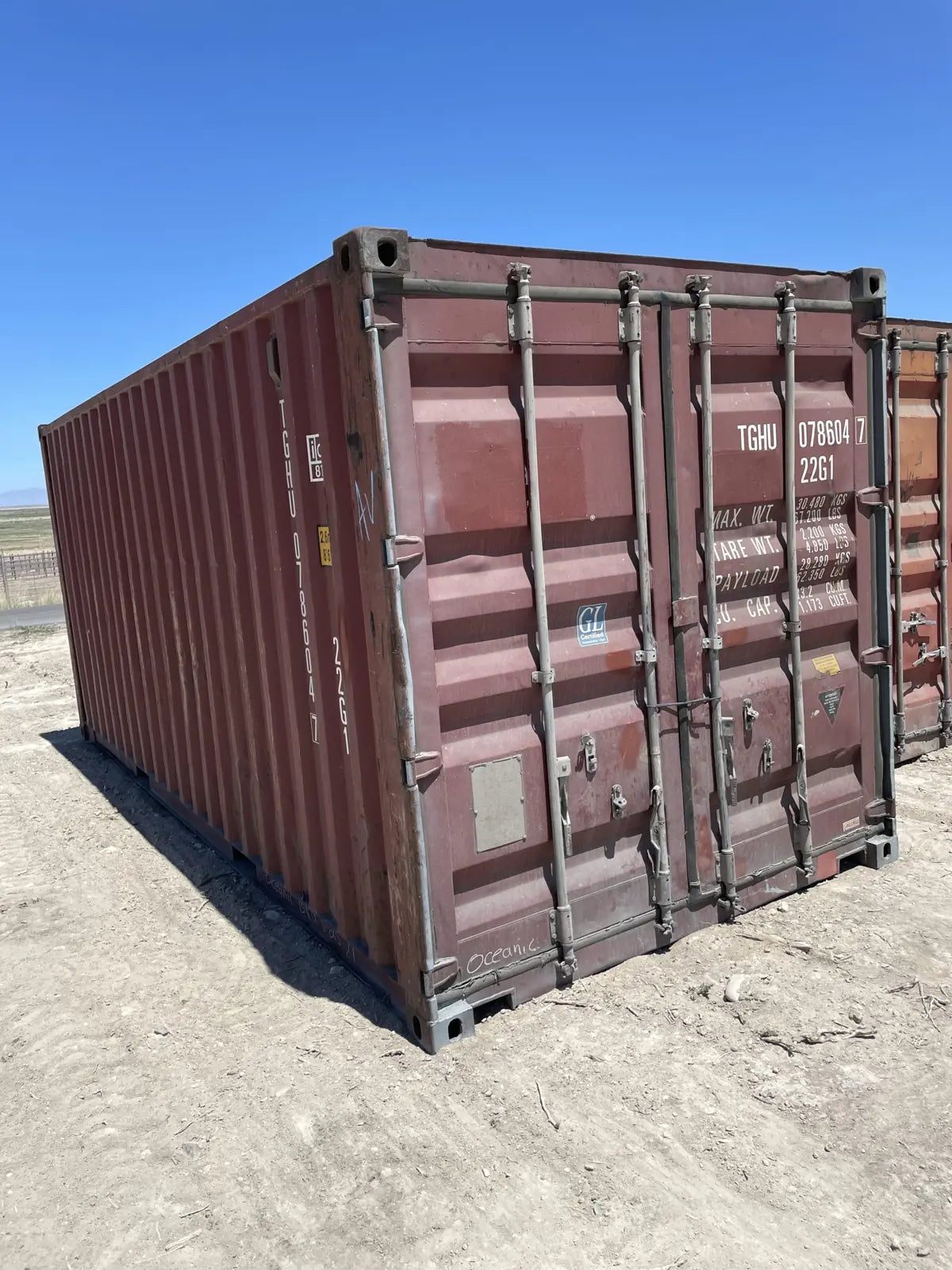 Used 20ft Standard Shipping Container, view 2