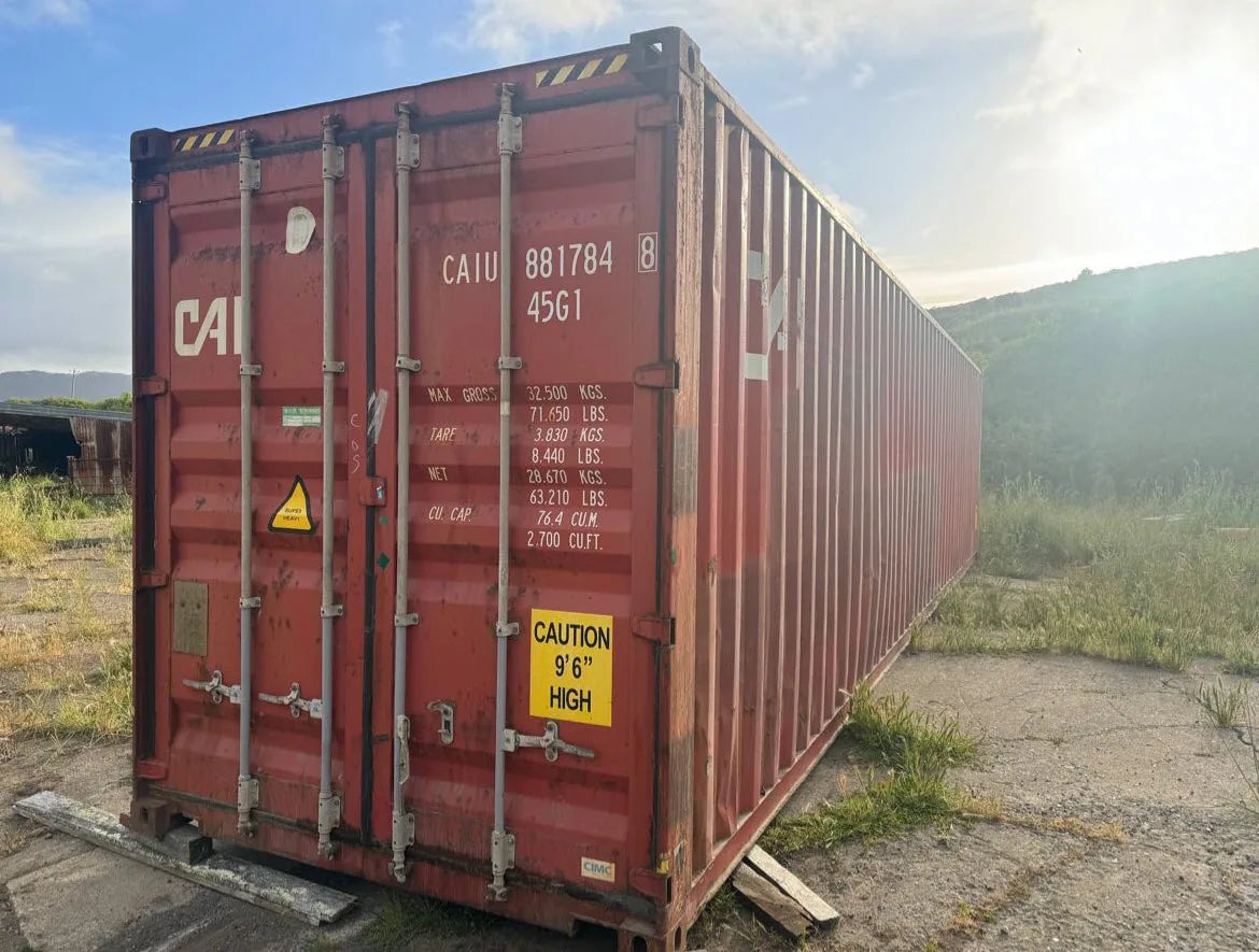 Used 40ft High Cube Shipping Container