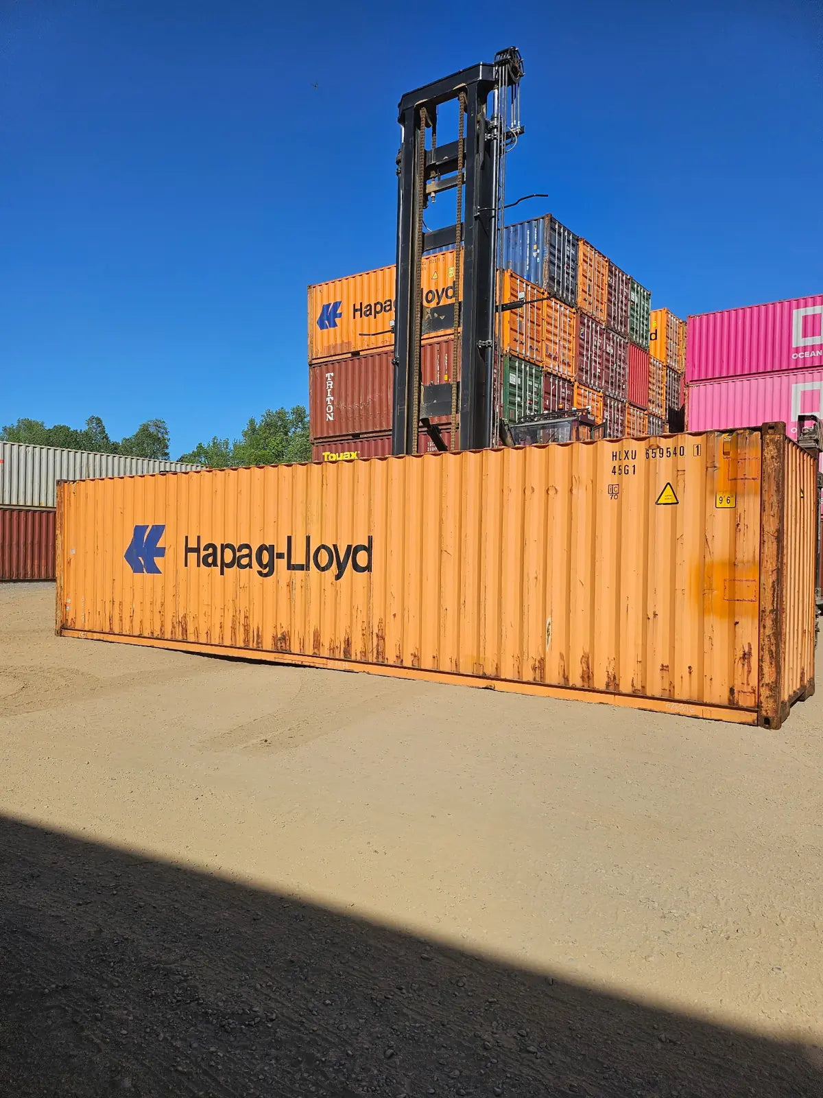 Used 40ft High Cube Shipping Container