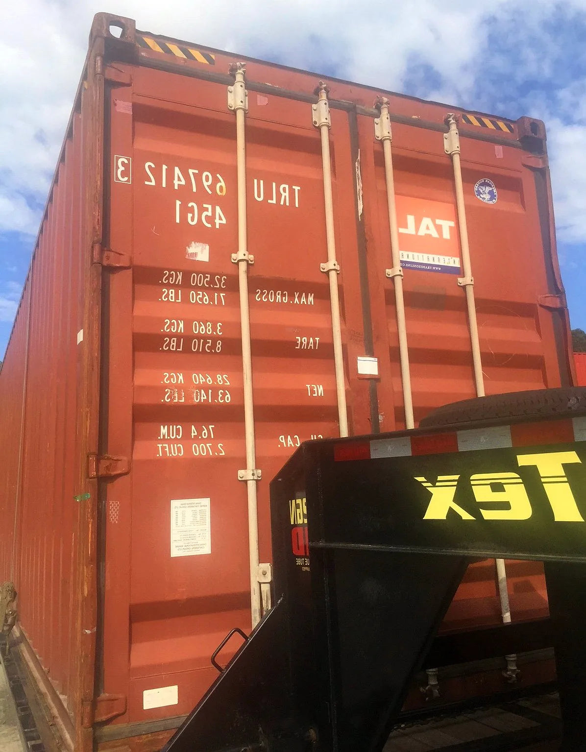 Used 40ft High Cube Shipping Container, view 2
